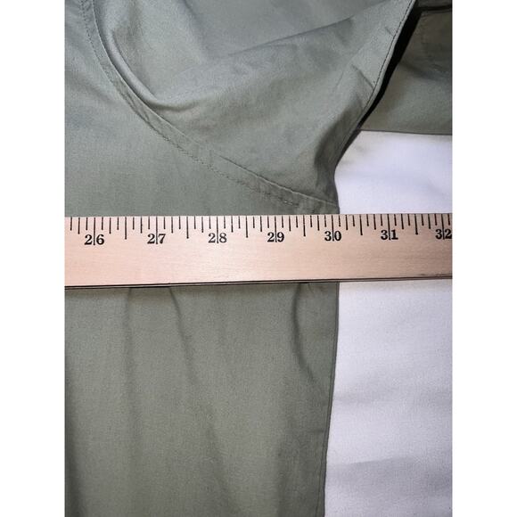 Wrangler Shirt Men Size 3XL Green Western Fashion Snap Buttons Short Sleeve READ - Picture 9 of 13